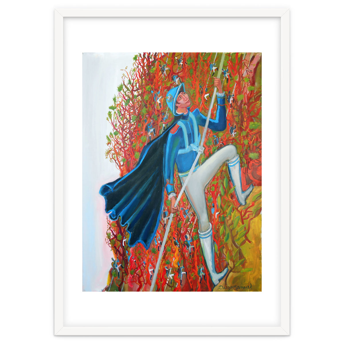 San Martin Cruzando Los Andes