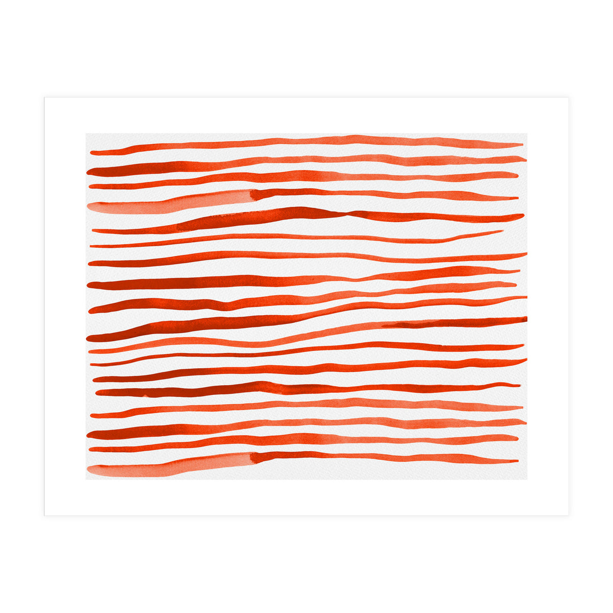 Irregular orange lines pattern (Print Only)
