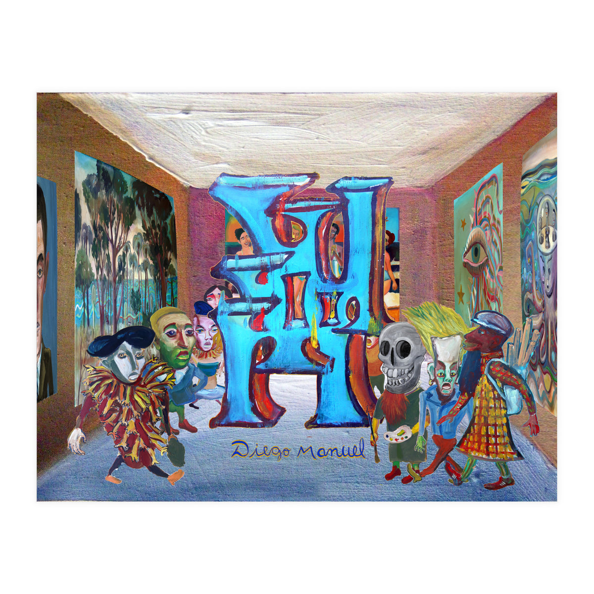 Graffiti Digital 2022 1001 (Print Only)