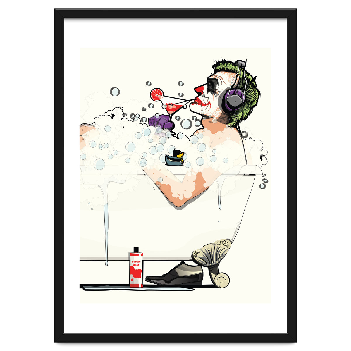 The Joker in the Bath, funny Bathroom Humour