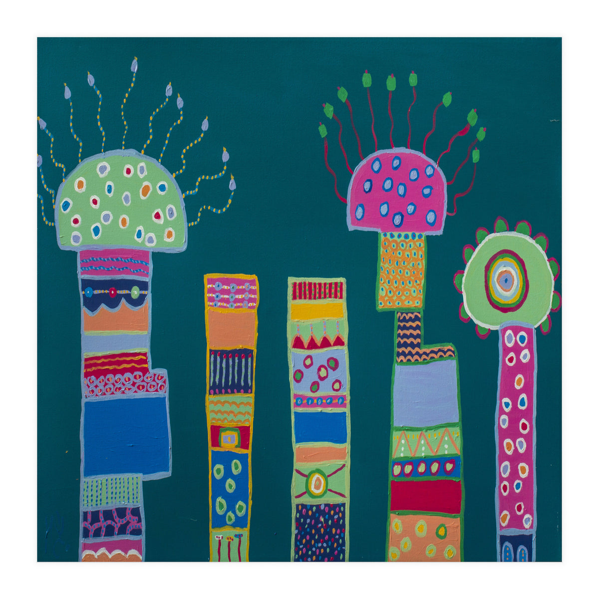 Buildings In Harmony (Print Only)