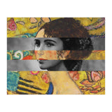 Klimt's Lady With A Fan & Elizabeth Taylor (Print Only) thumbnail