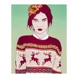 Sweater Weather Lady (Print Only) thumbnail