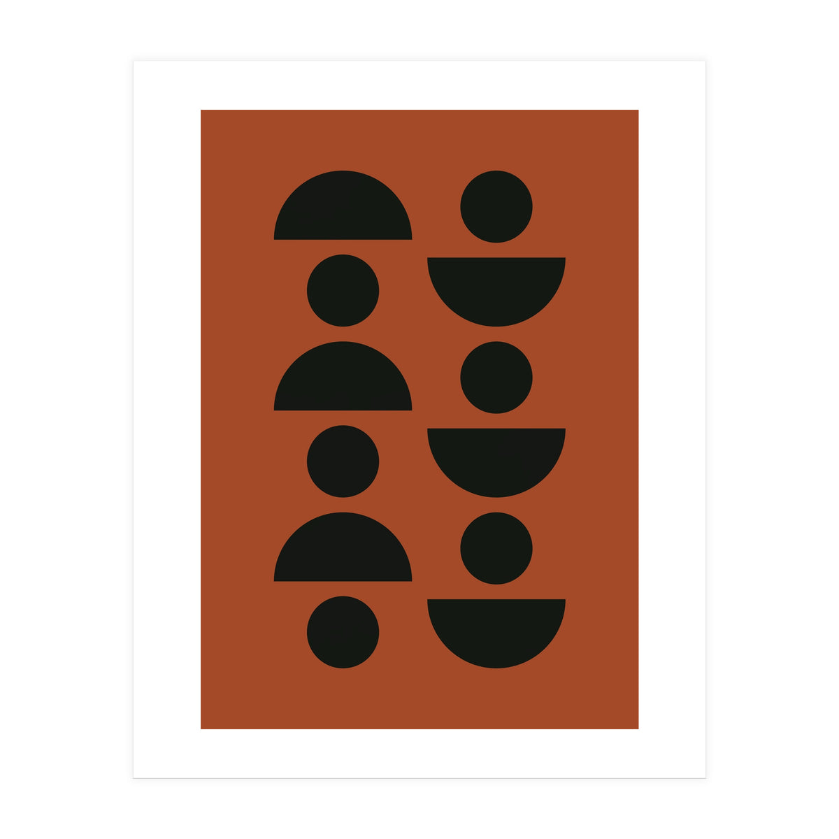 Modern Abstract Geometric III (Print Only)