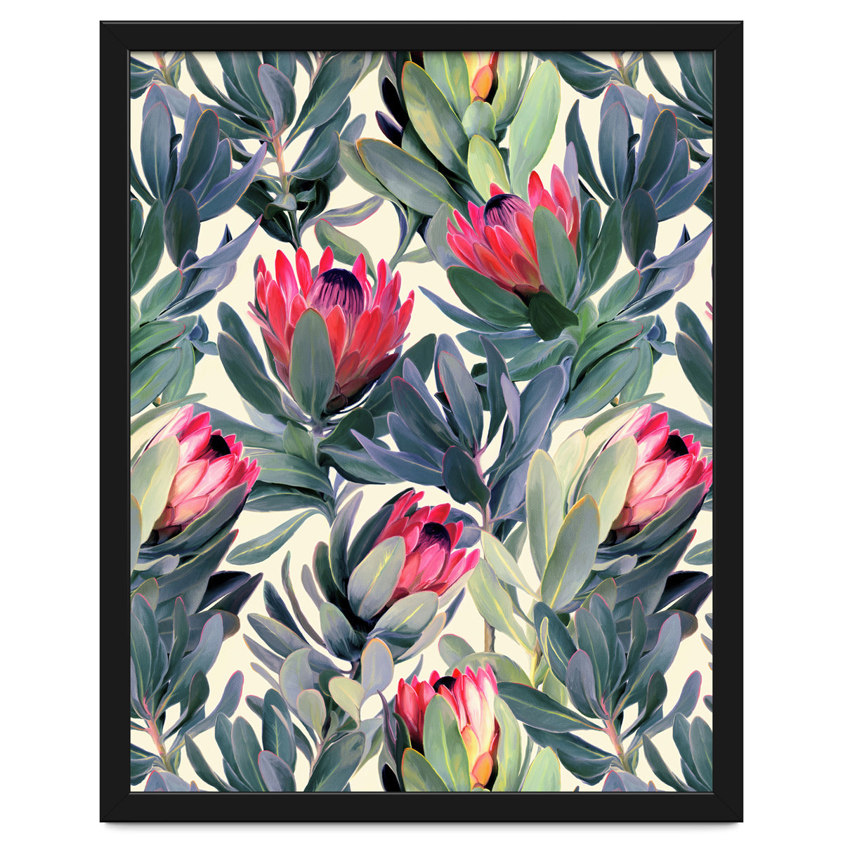 Painted Protea Pattern