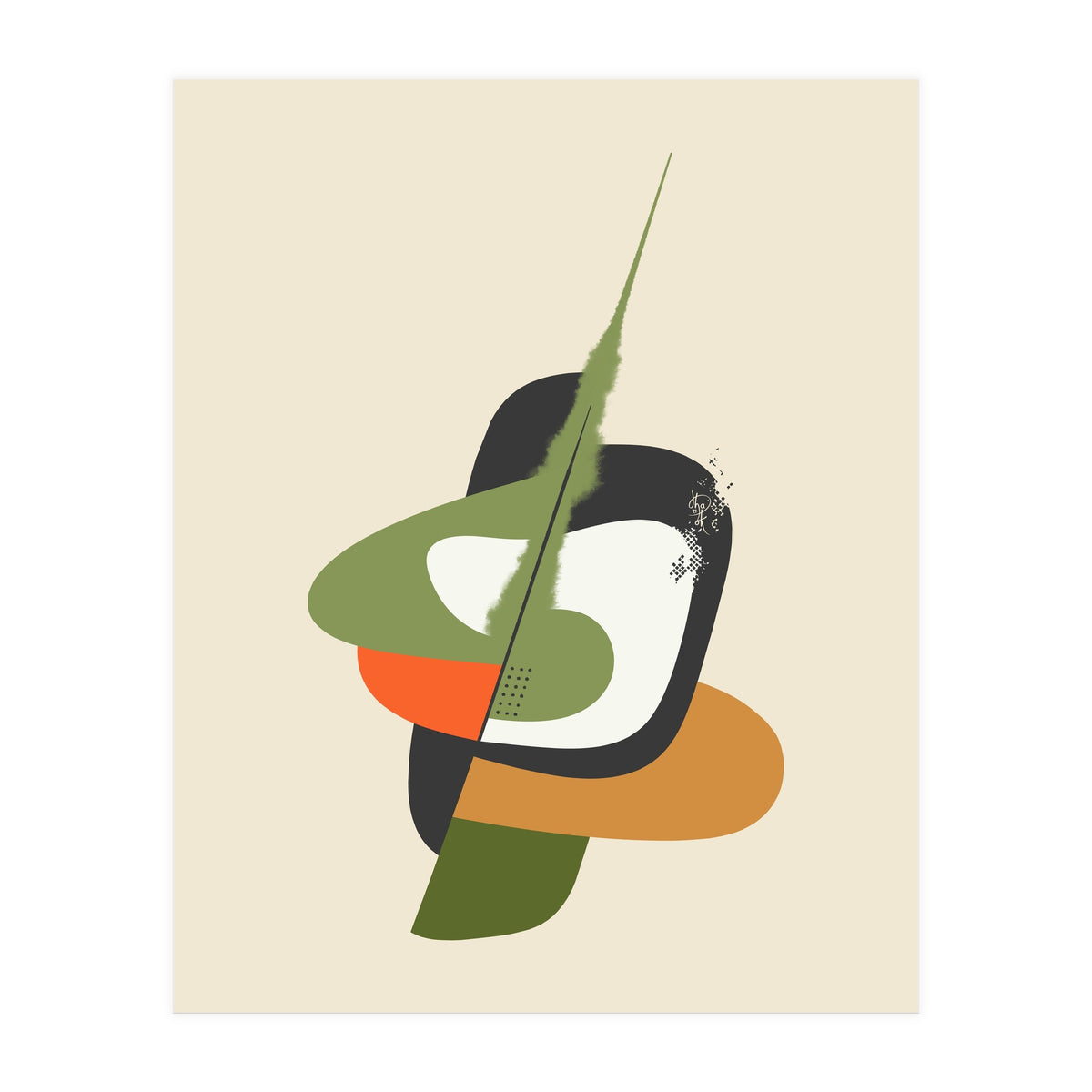 Abstract Space Travel 1 (Print Only)