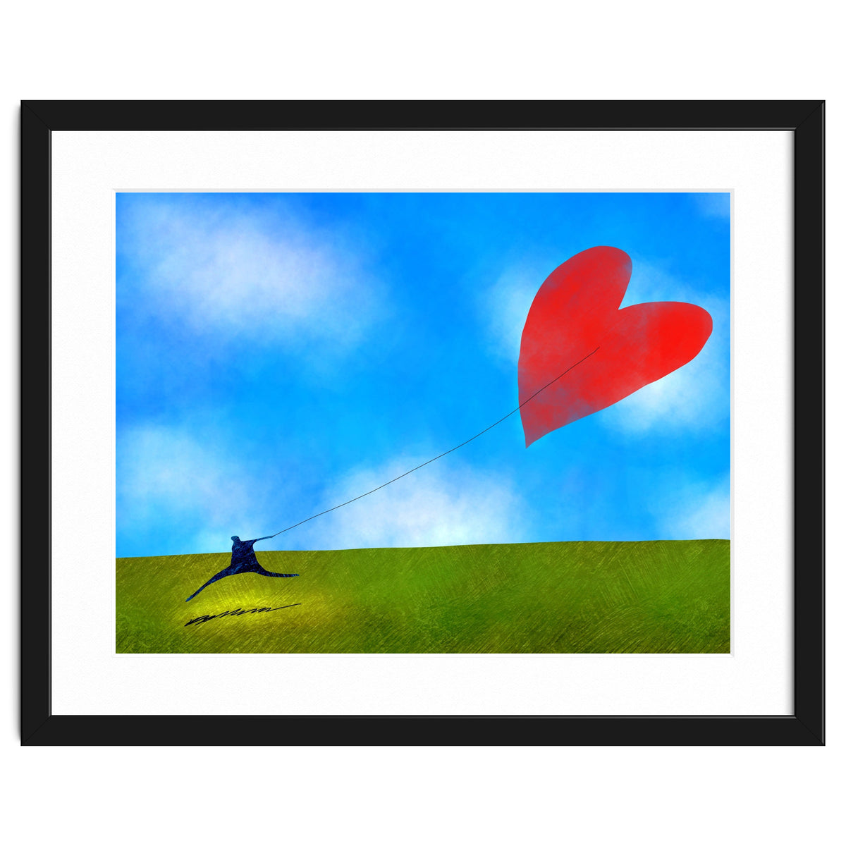 Heart Kite