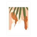 Musafir | Traveler Feminism Woman of Color in White Shirt | Palm Tropical Minimal Bohemian Fashion (Print Only) thumbnail
