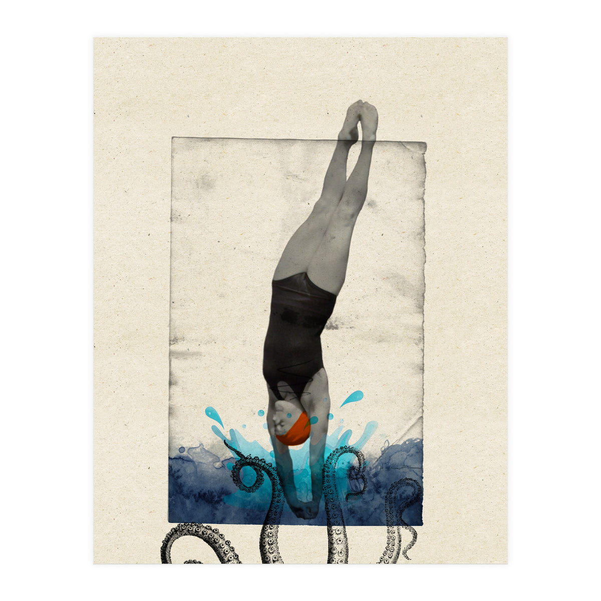 The Swimmer (Print Only)