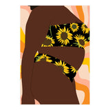 Groovy Sunflower Bikini (Print Only) thumbnail