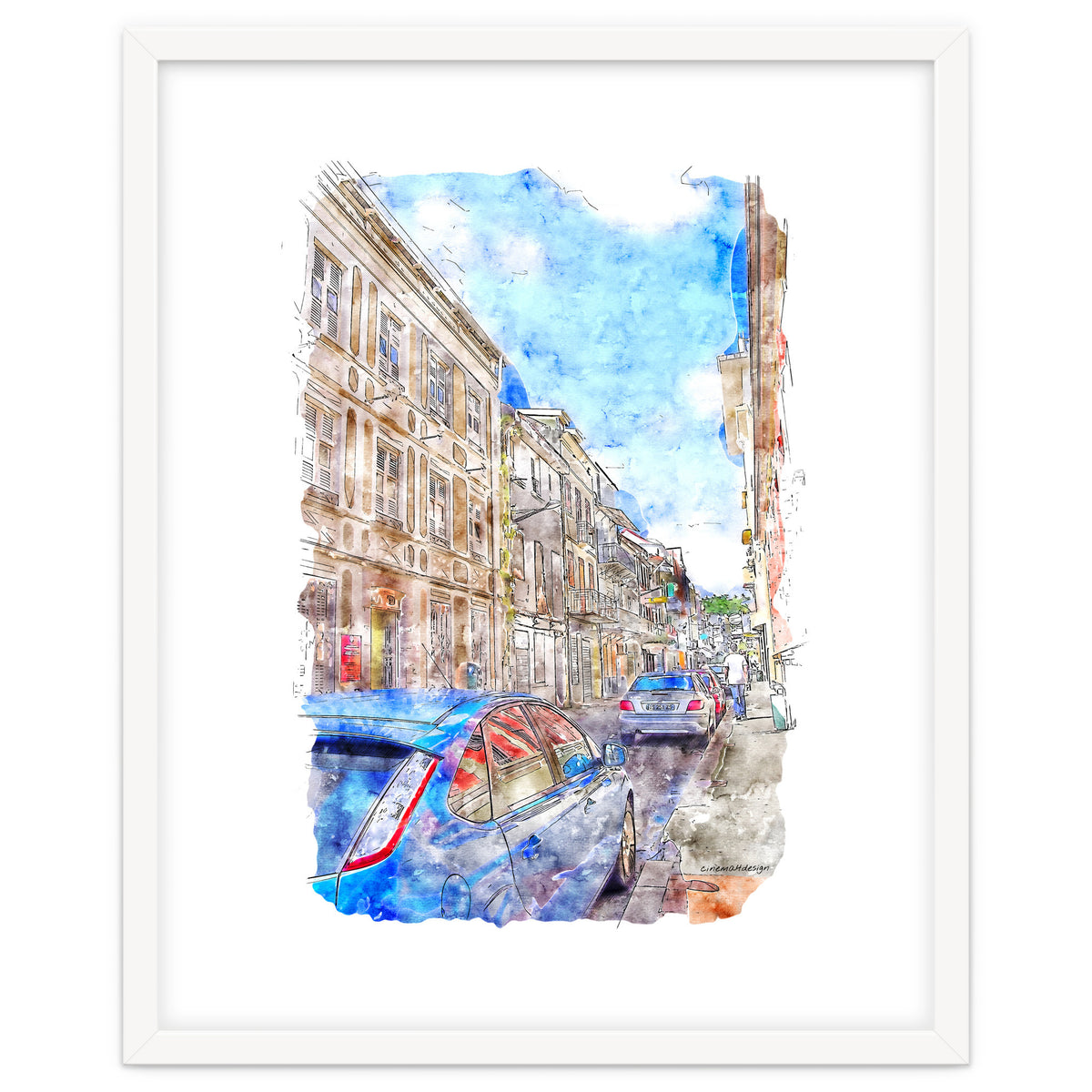 Street of Fort-de-France