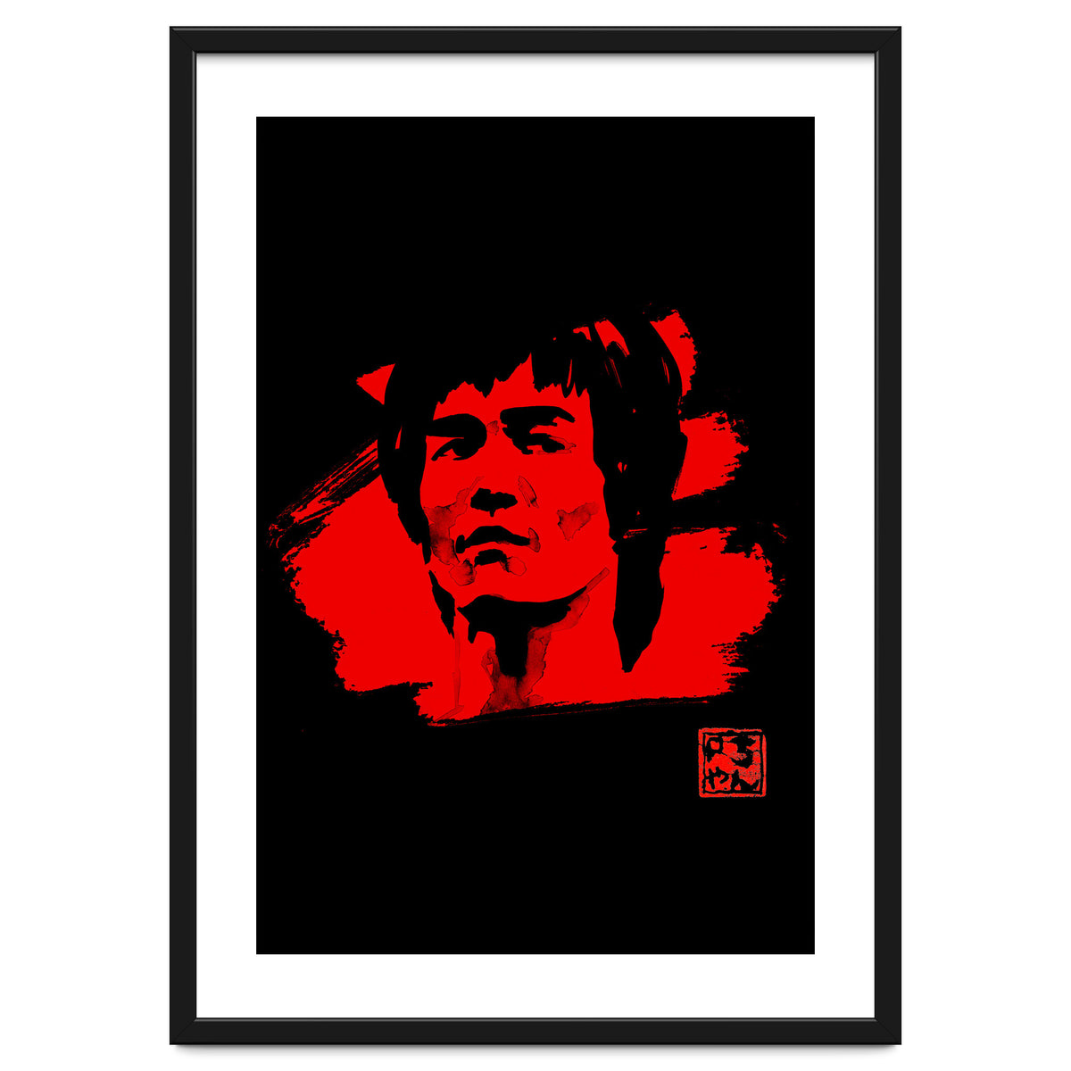 bruce lee in red 02