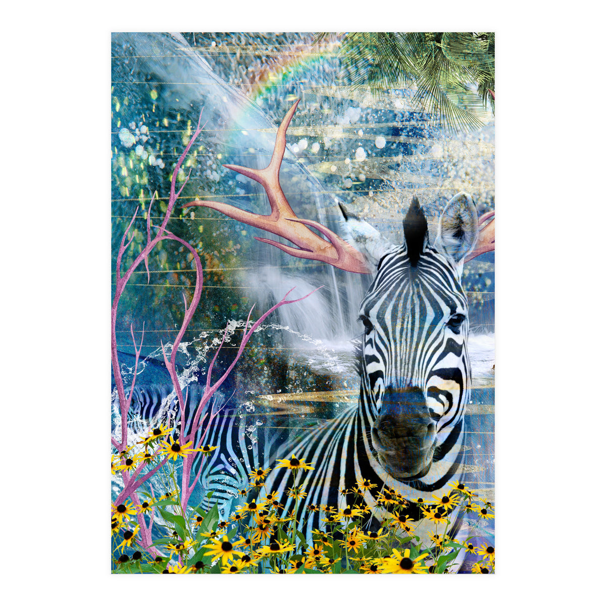 Zebralope (Print Only)