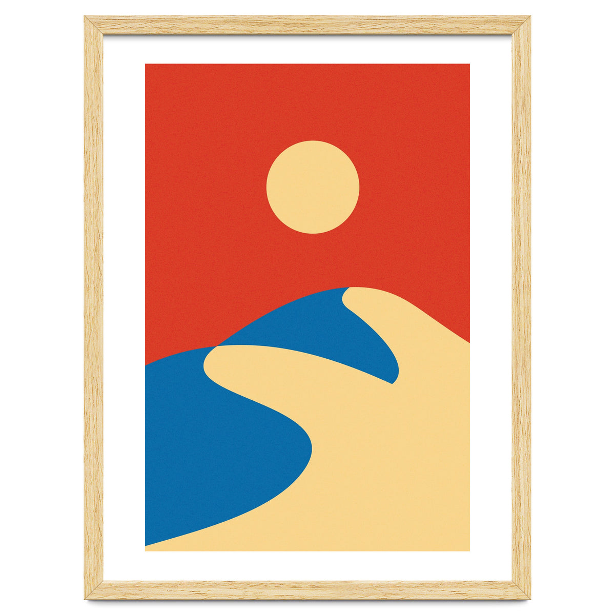 Mid Century Sahara Desert