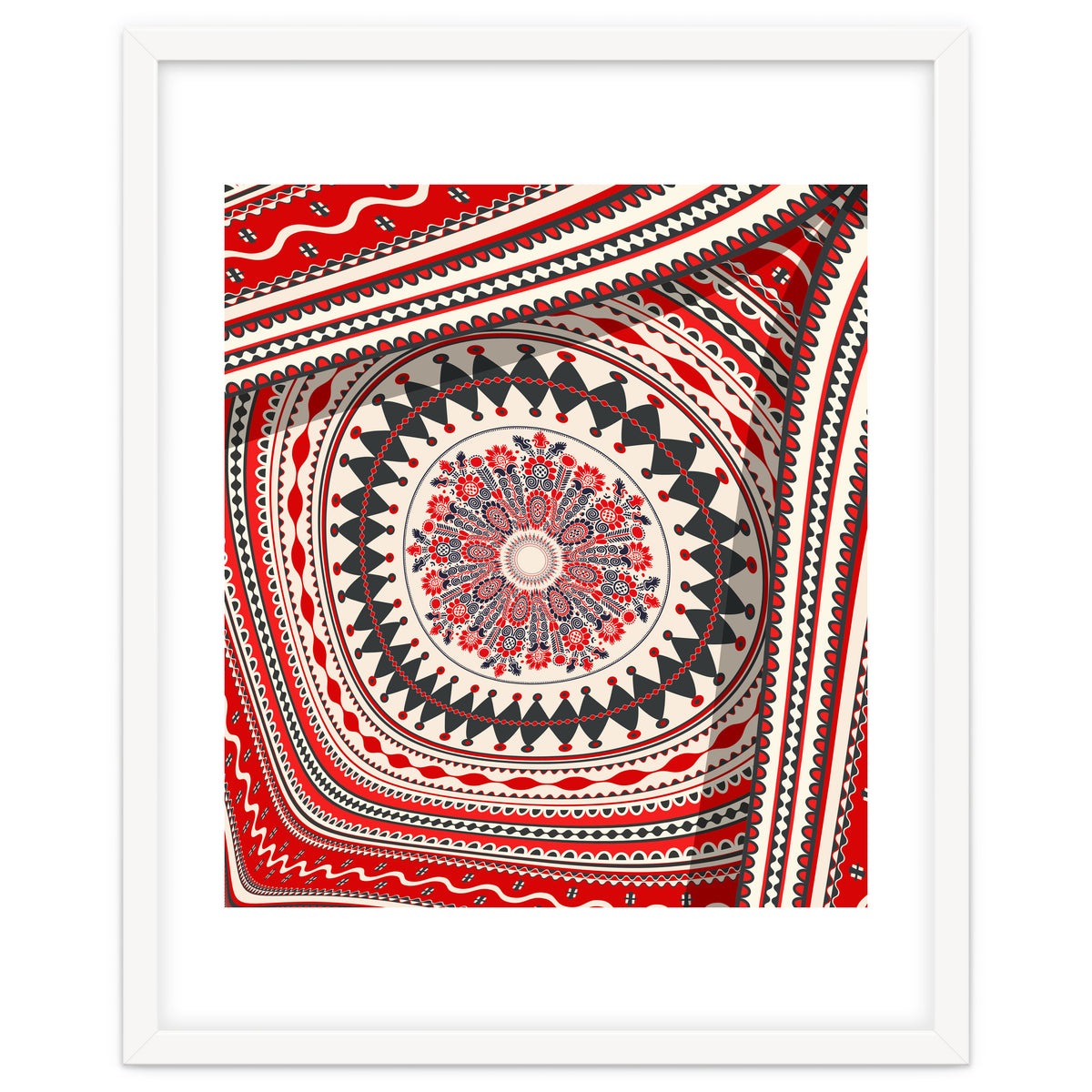 Romanian embroidery background 26