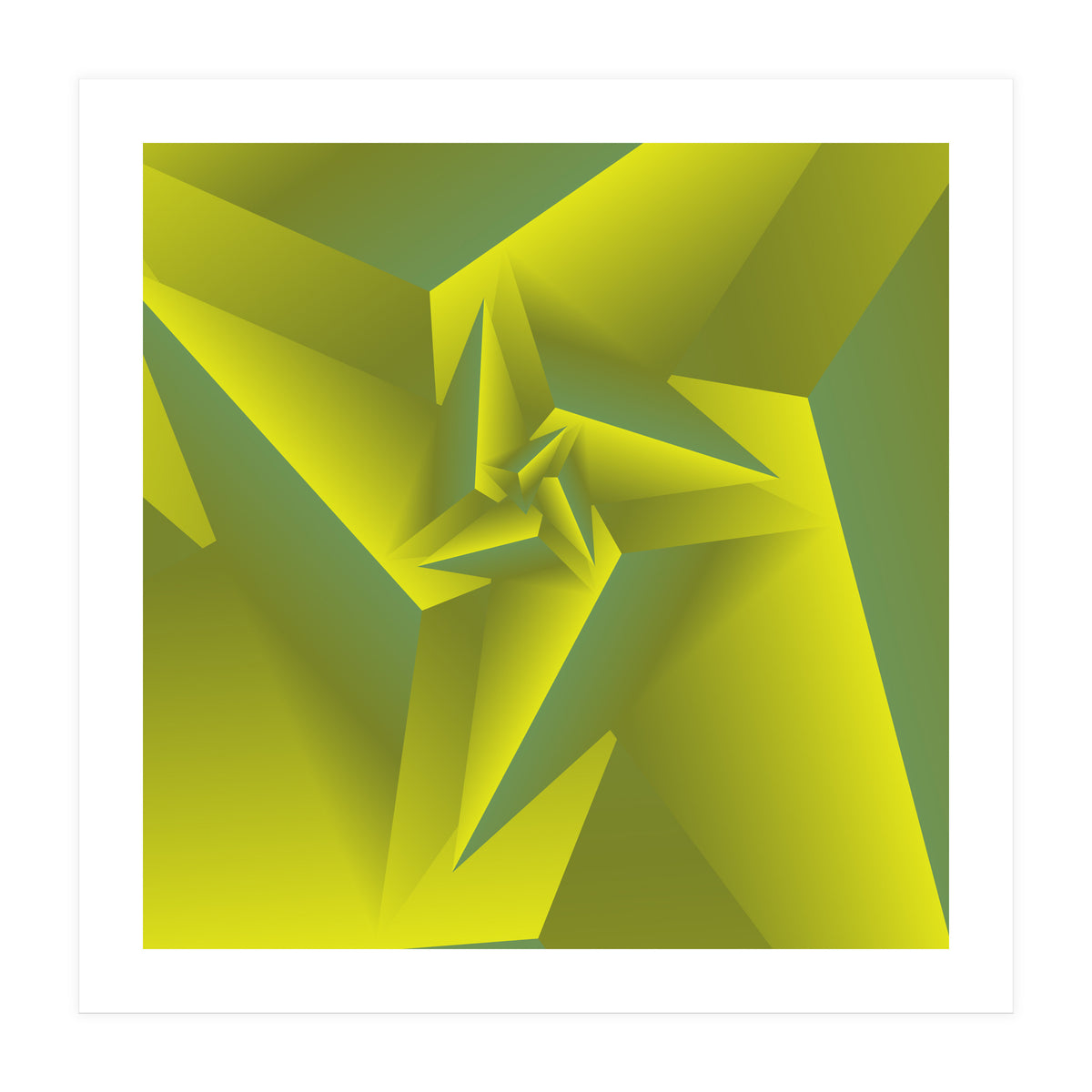 3D Traingle Pattern (Print Only)