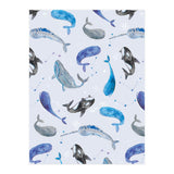 Whales Repeat Pattern (Print Only) thumbnail