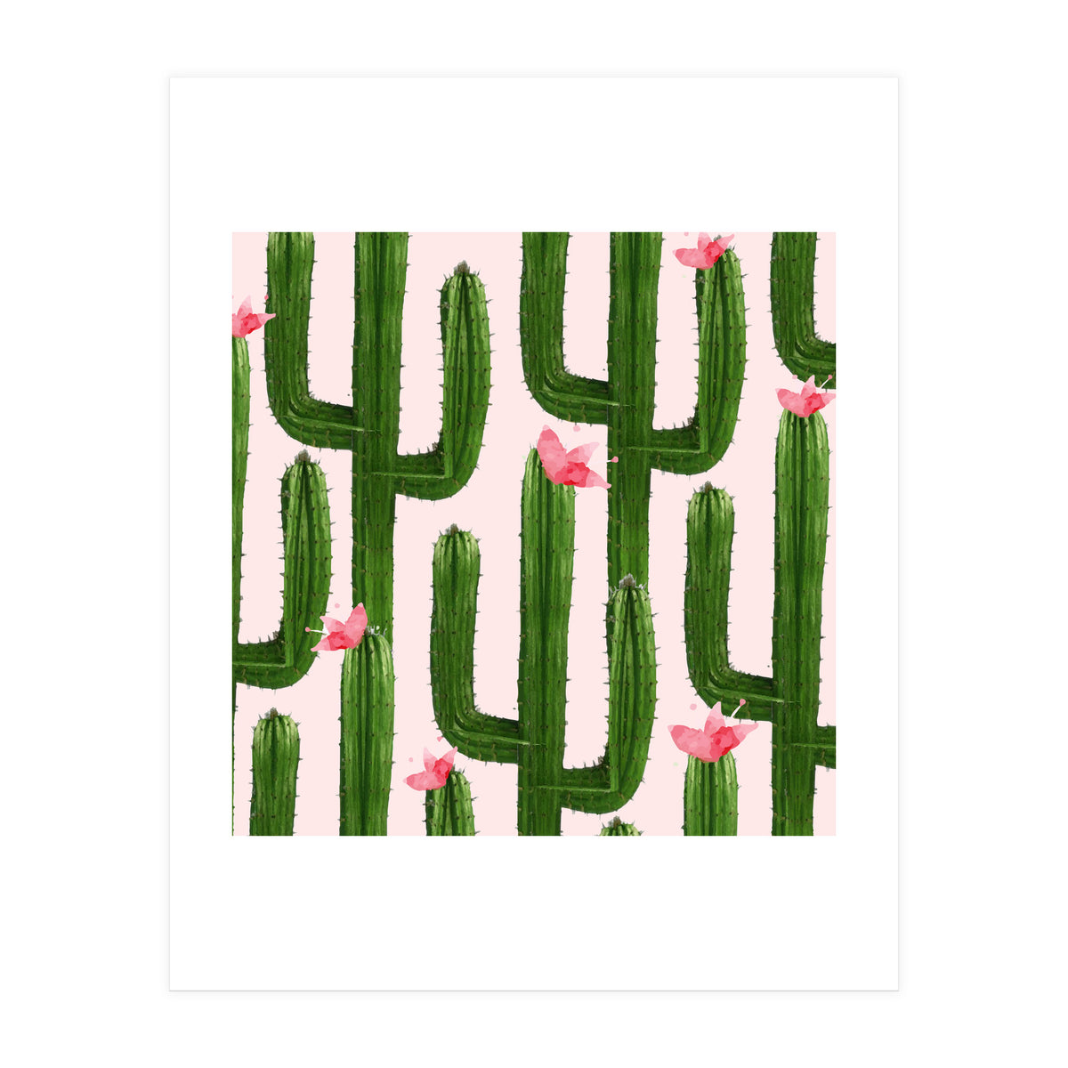 Happy Cacti (Print Only)