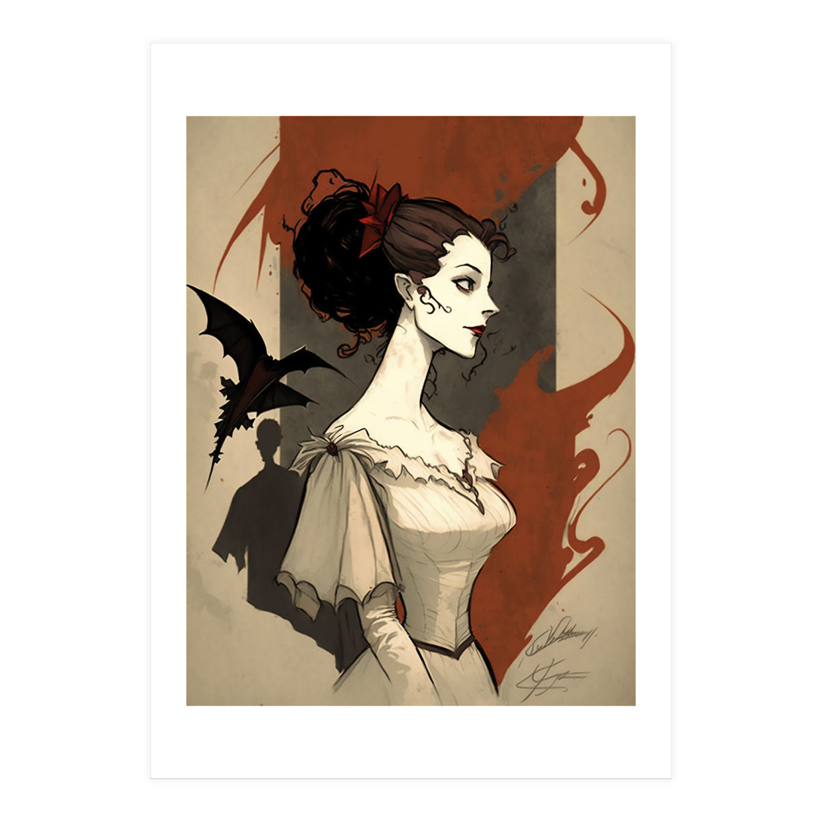 Vampires Bride (Print Only)