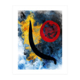Abstract Calligraphy in the universe  (Print Only) thumbnail