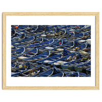Boats In Blue
