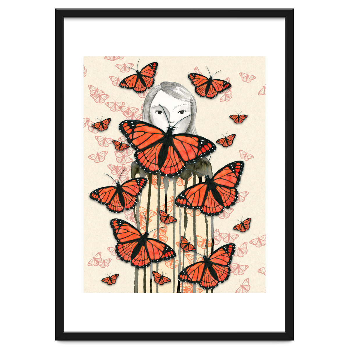 Surrounded by butterflies