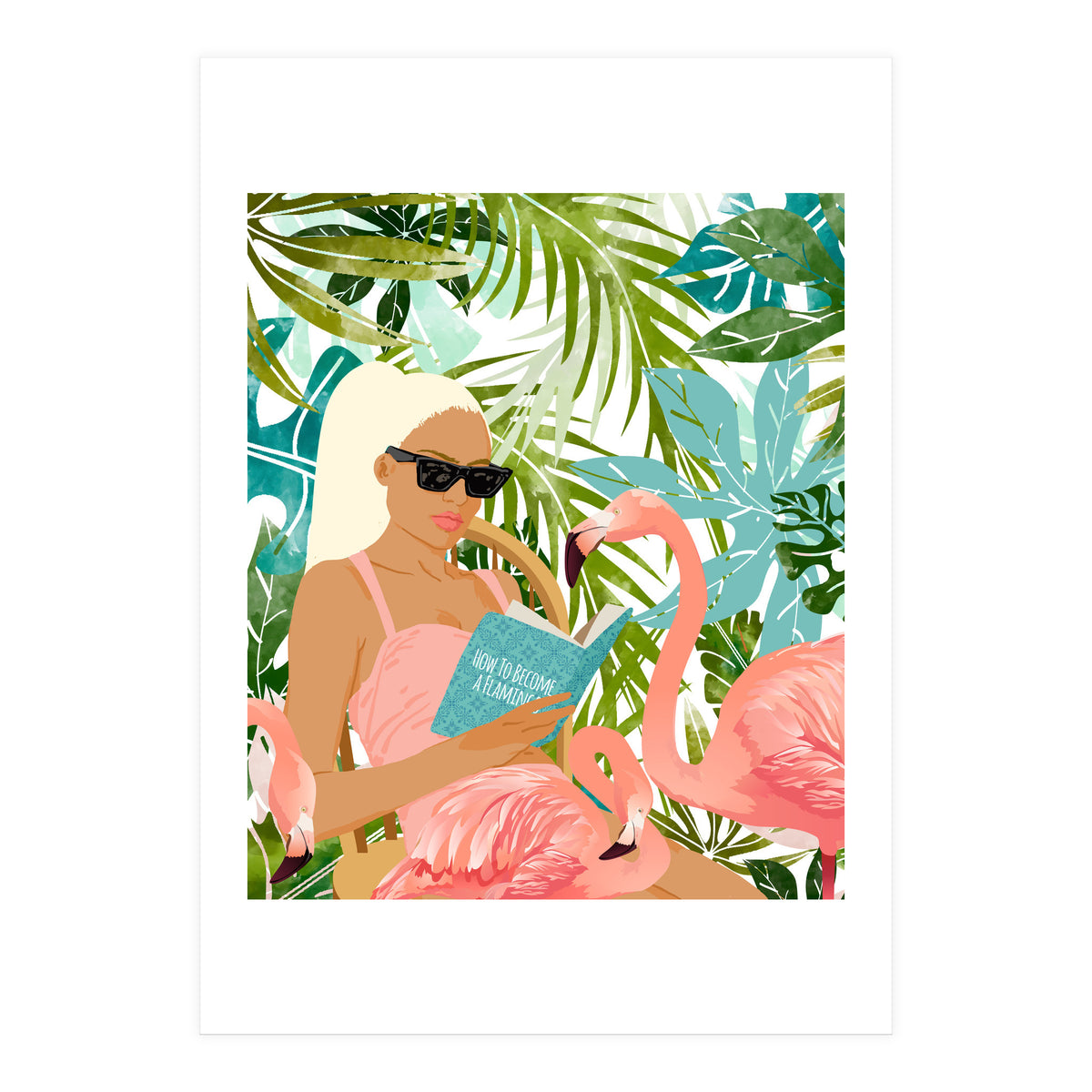 How To Become A Flamingo (Print Only)