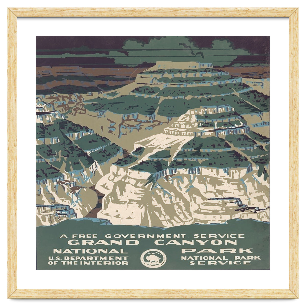 Grand Canyon Vintage Poster