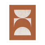 Mid-Century Modern No.21 - Woodblock Print (Print Only) thumbnail