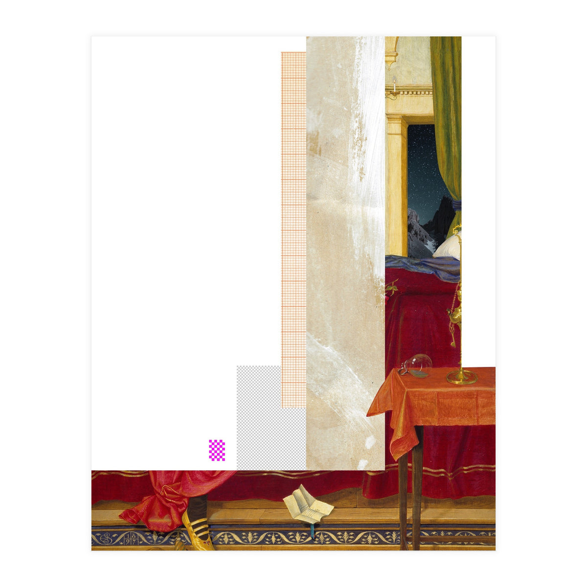 Gemaeldekomposition Modern Classic (Print Only)