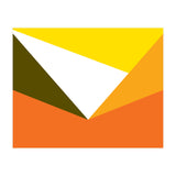 Geometric Shapes No. 58 - yellow & orange (Print Only) thumbnail
