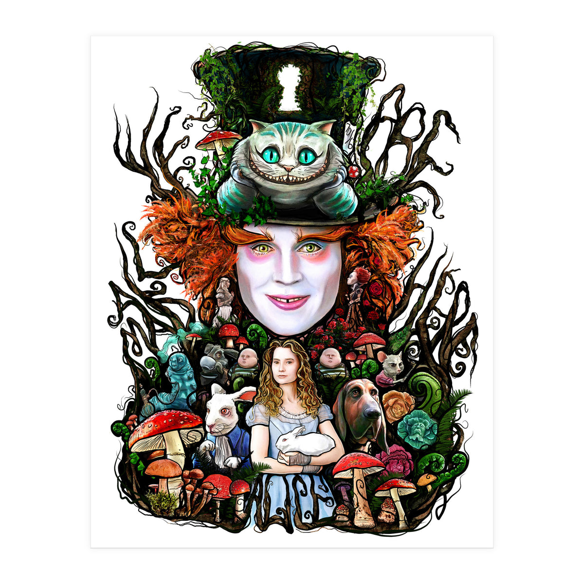 We Are All Mad Here (Print Only)