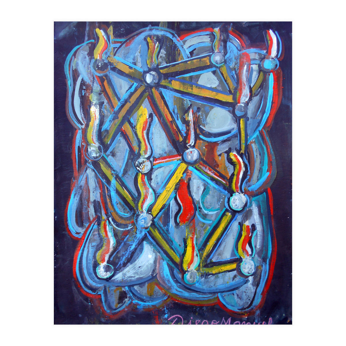 Pop Abstracto 2021 1 (Print Only)