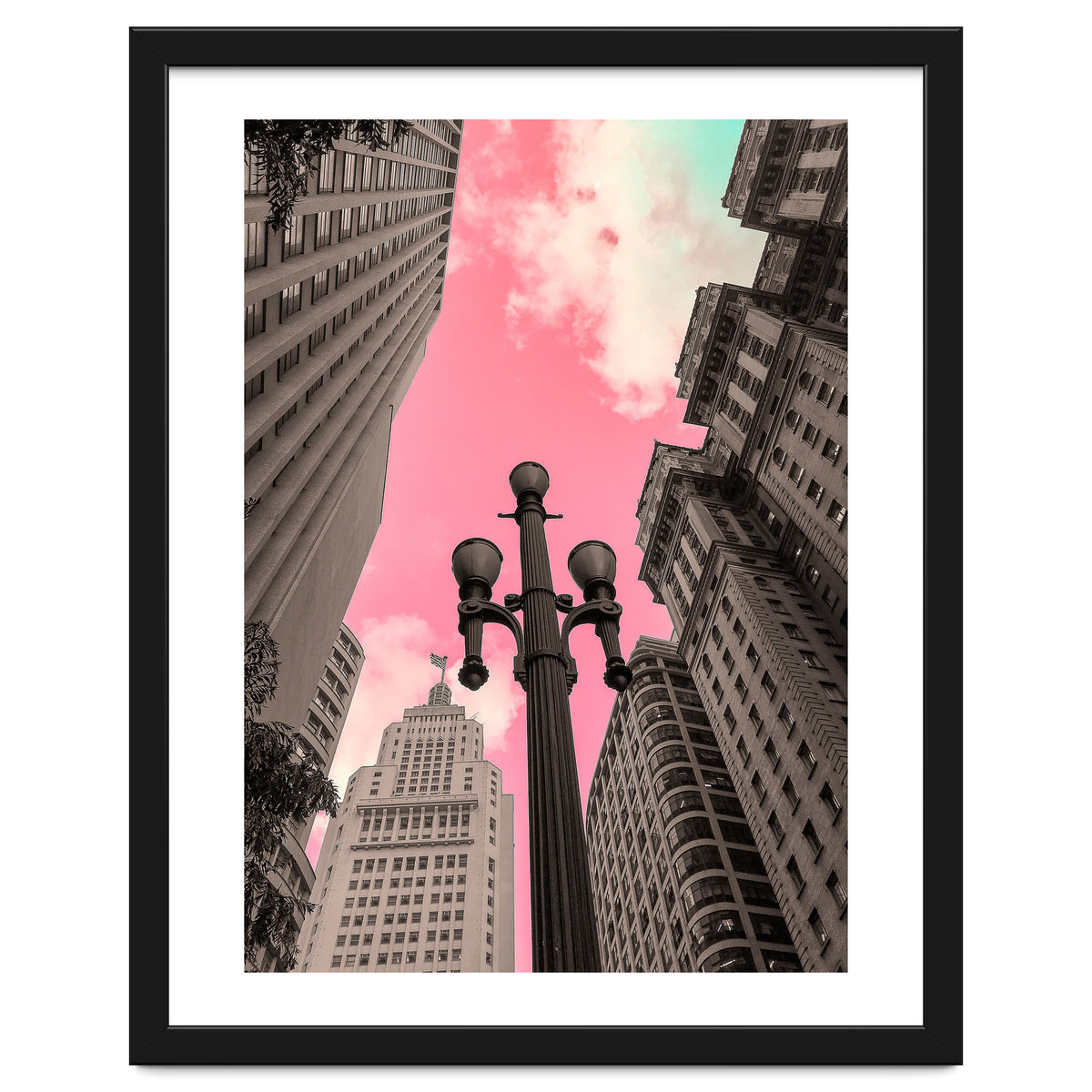 Pink Sky in São Paulo - Downtown