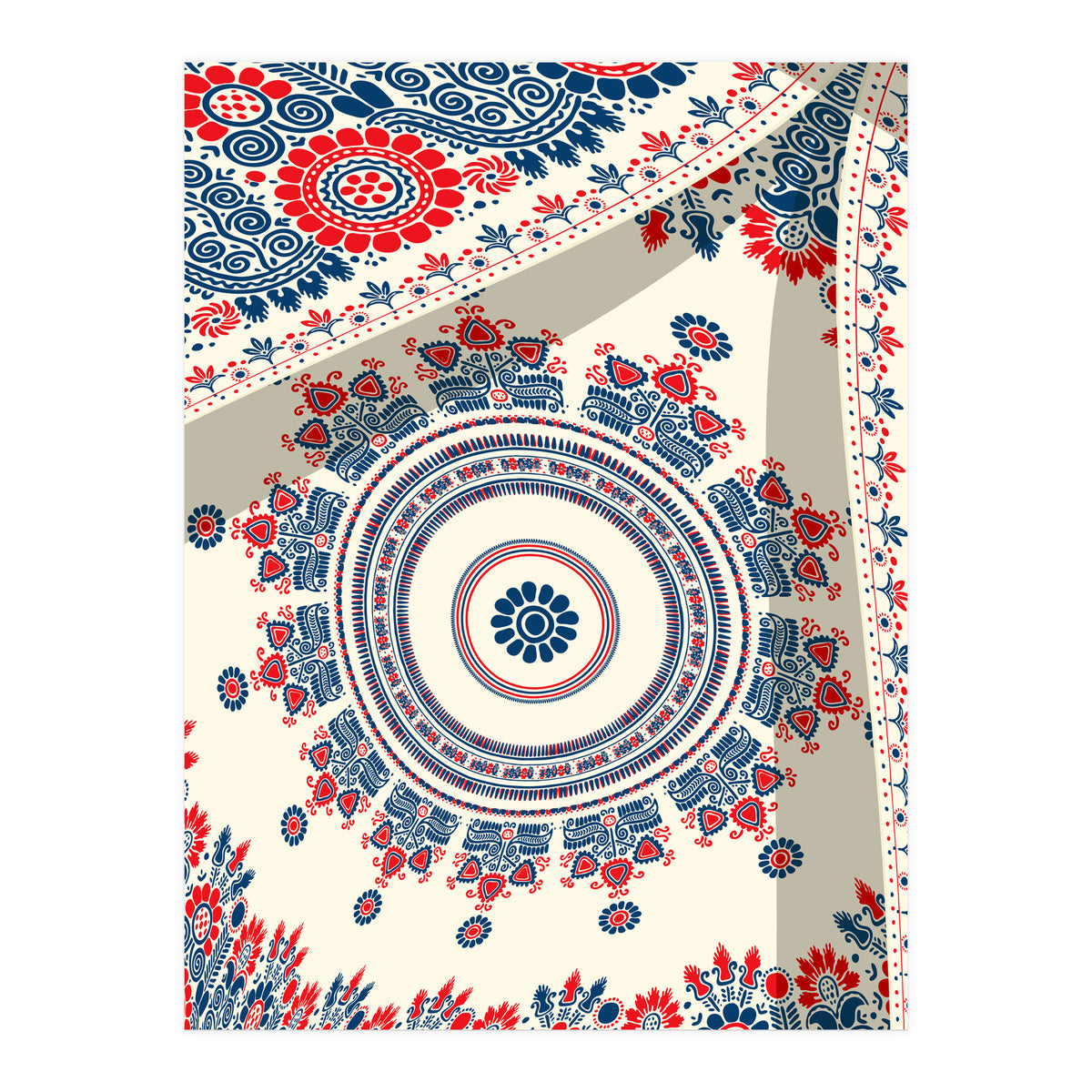 Romanian embroidery background 42 (Print Only)