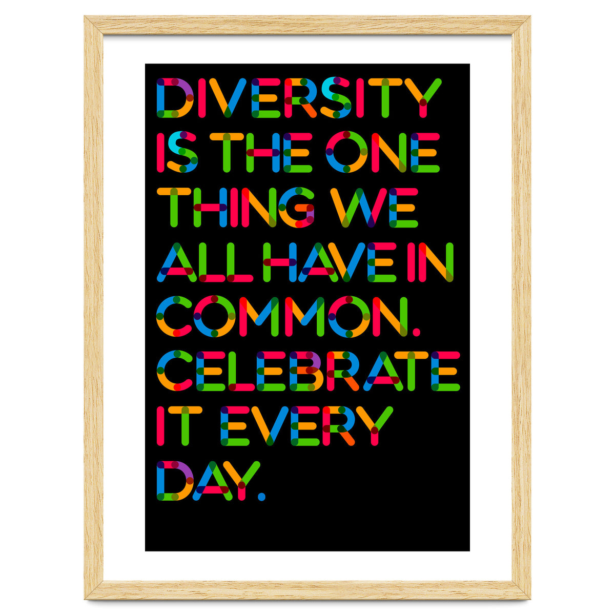 DIVERSITY (black Version)