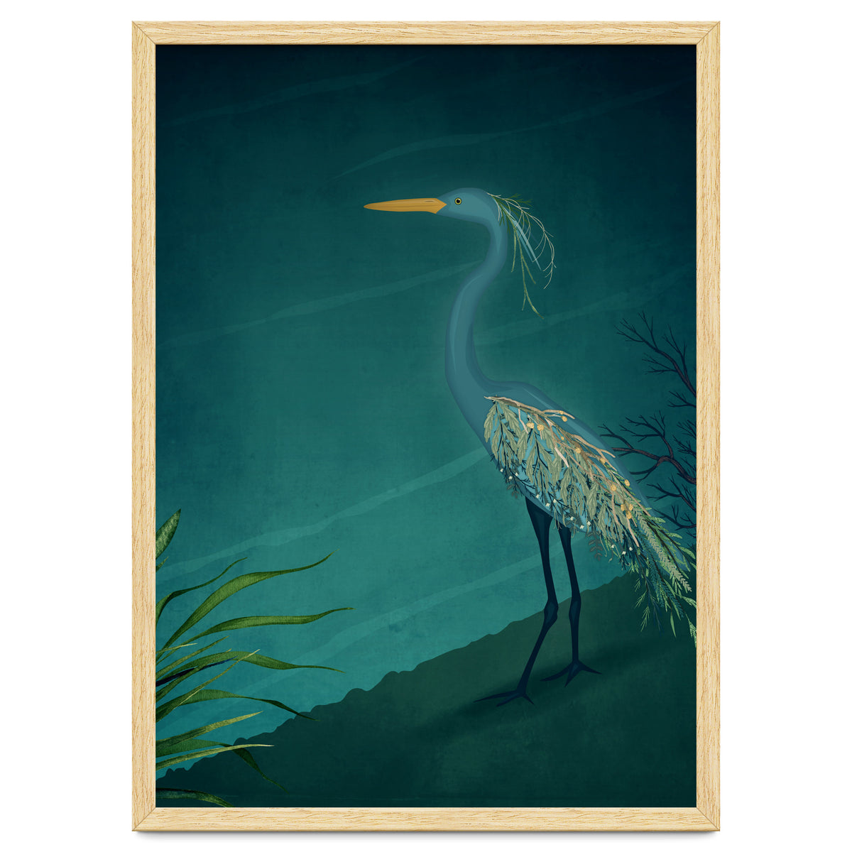 Camouflage:  The Crane