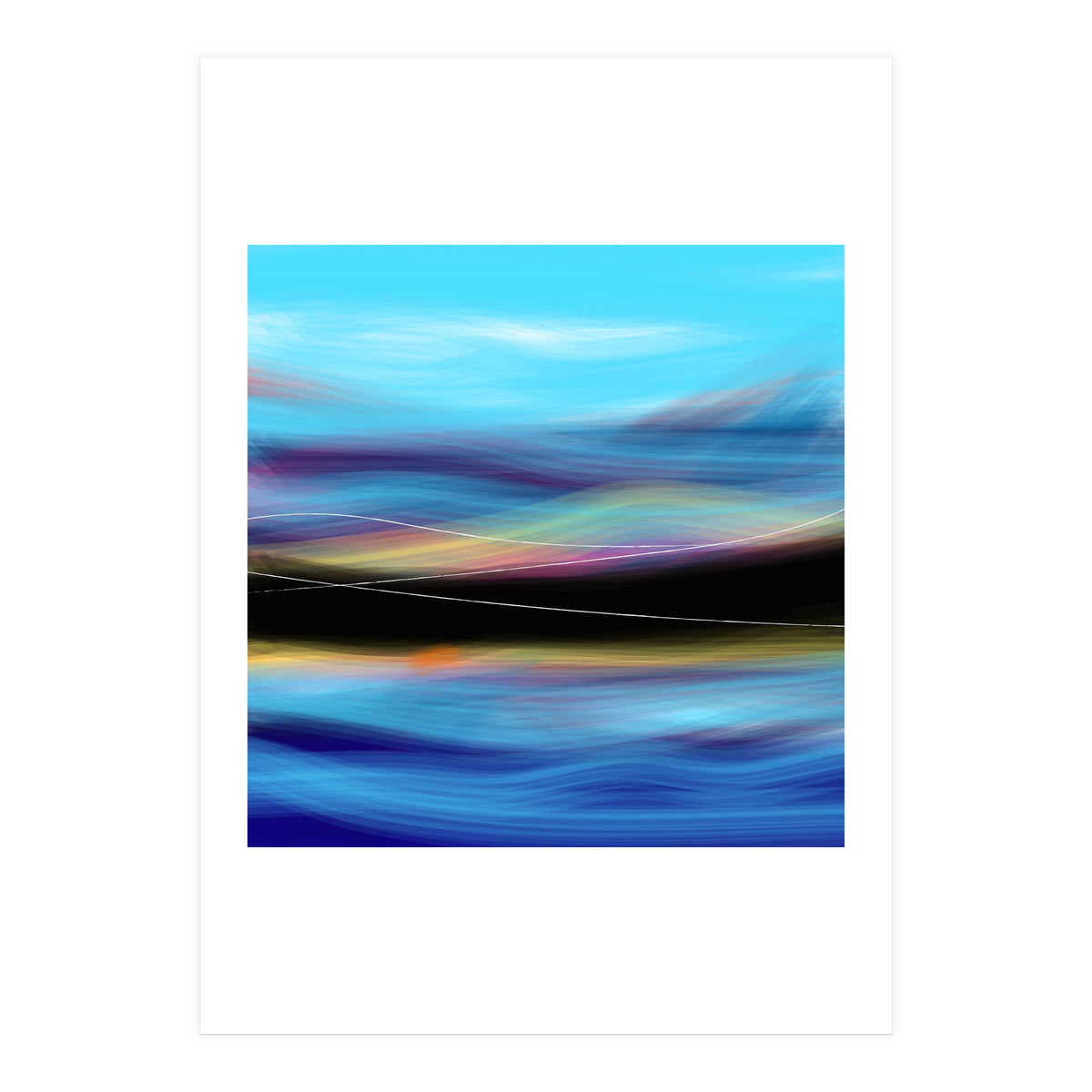 Peace underneath  (Print Only)