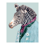 Zebra Blue (Print Only) thumbnail