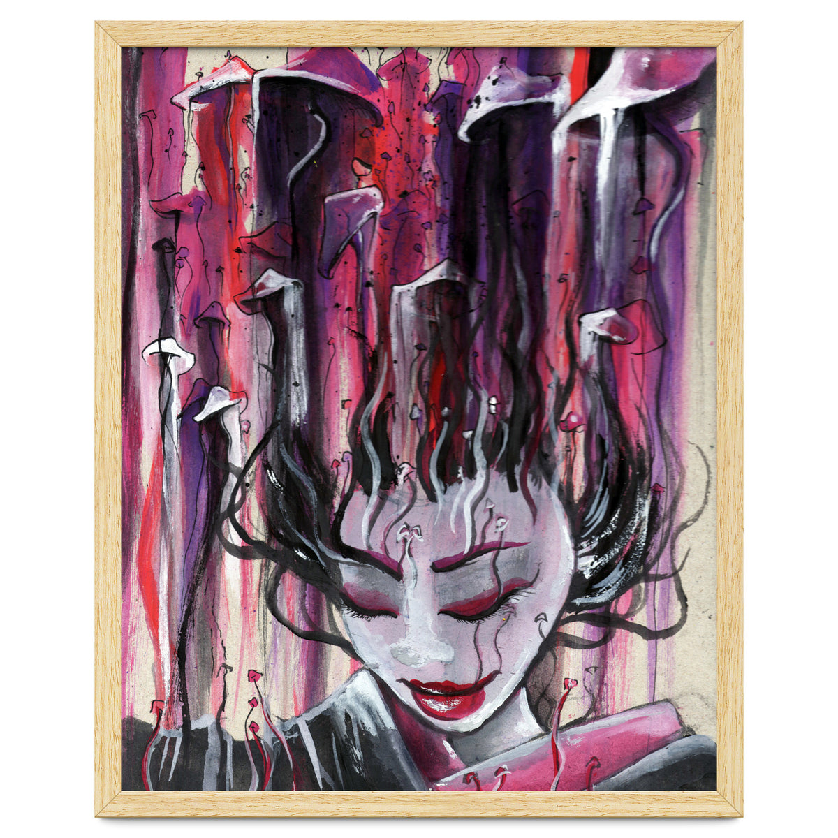 Geisha in Mushrooms: The Surrealistic Concubine