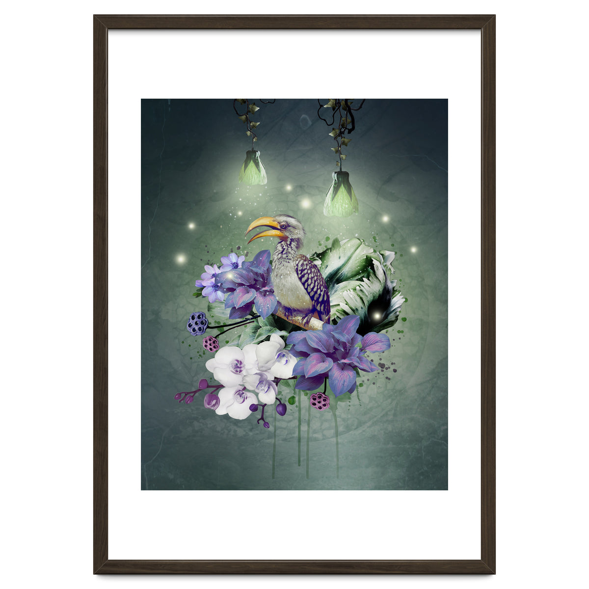 Floral Magic Hornbill