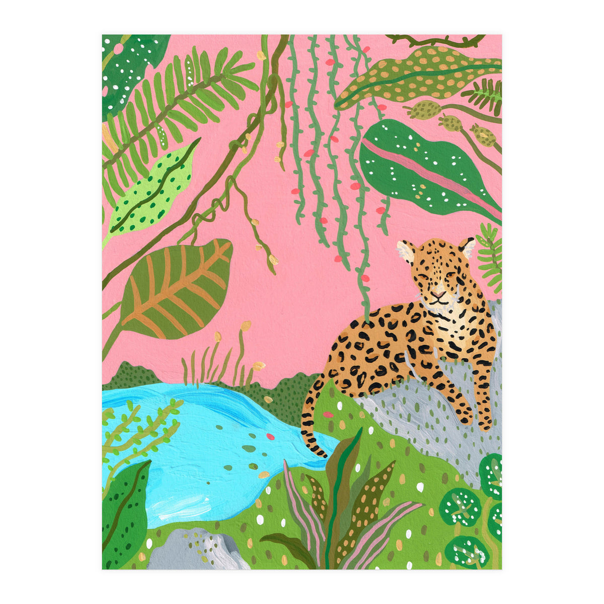 Tigress Of The Jungle (Print Only)