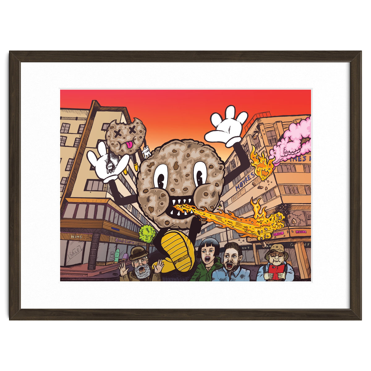 Cookie Monster 12.3% ABV Bourbon Barrel Aged Coconut Chocolate Chip Stout - Amundsen Brewery