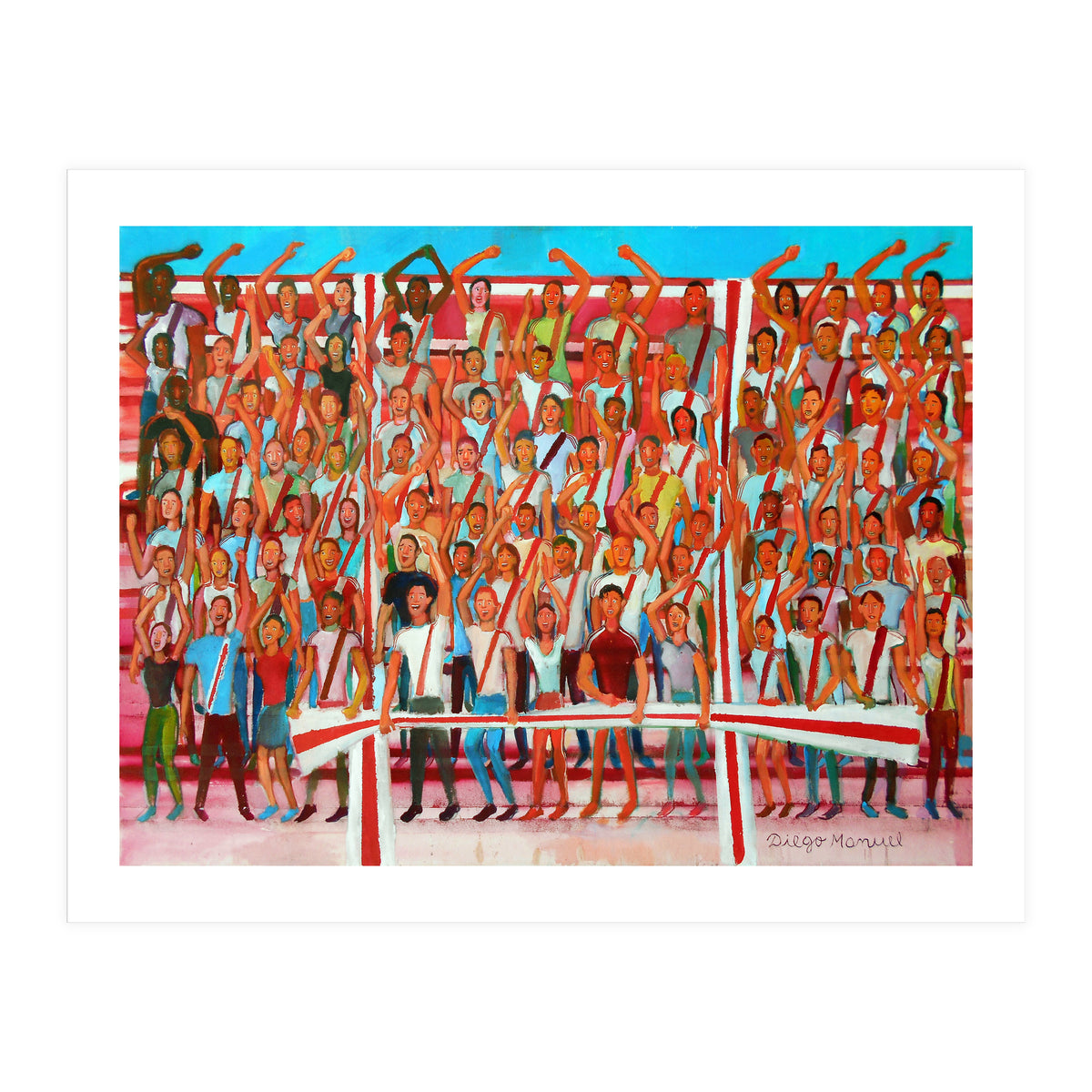 Hinchada De La Banda Roja (Print Only)