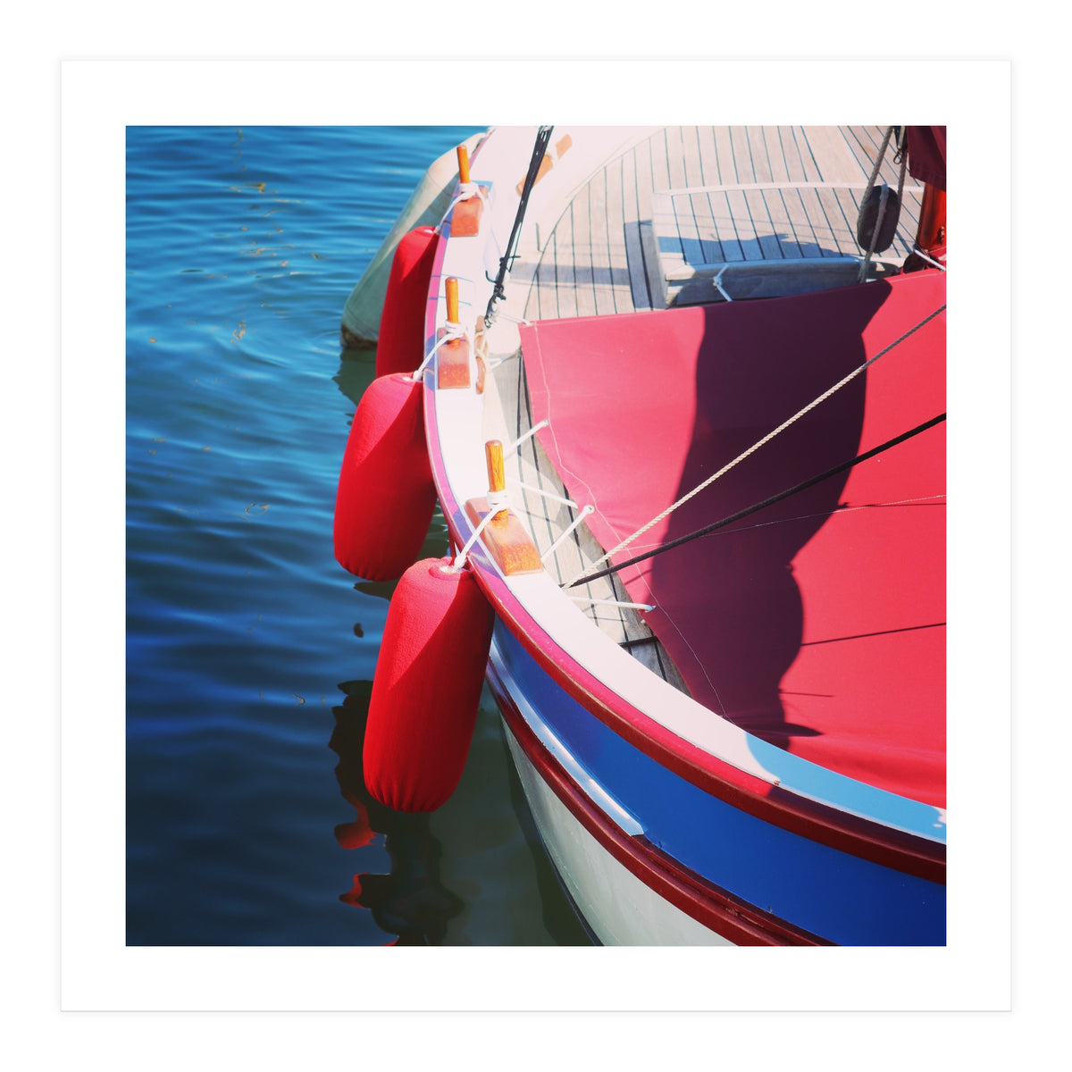 Vintage fishing boat (Print Only)