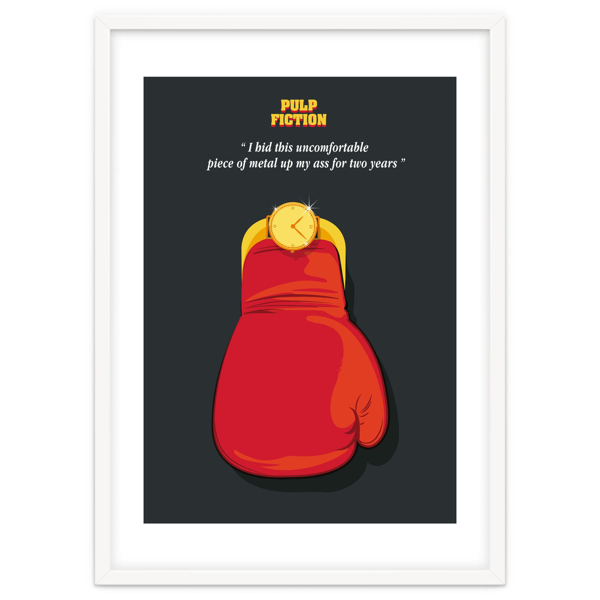 Butch Pulp Fiction movie poster