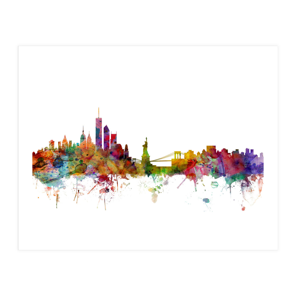 New York Skyline (Print Only)
