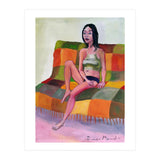 Chica En El Futon (Print Only) thumbnail