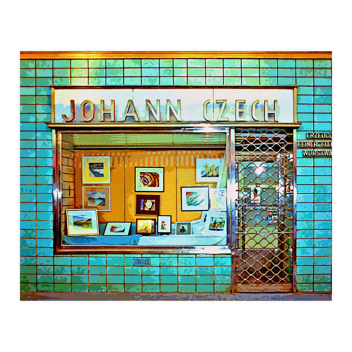 Butcher's gallery (Print Only)