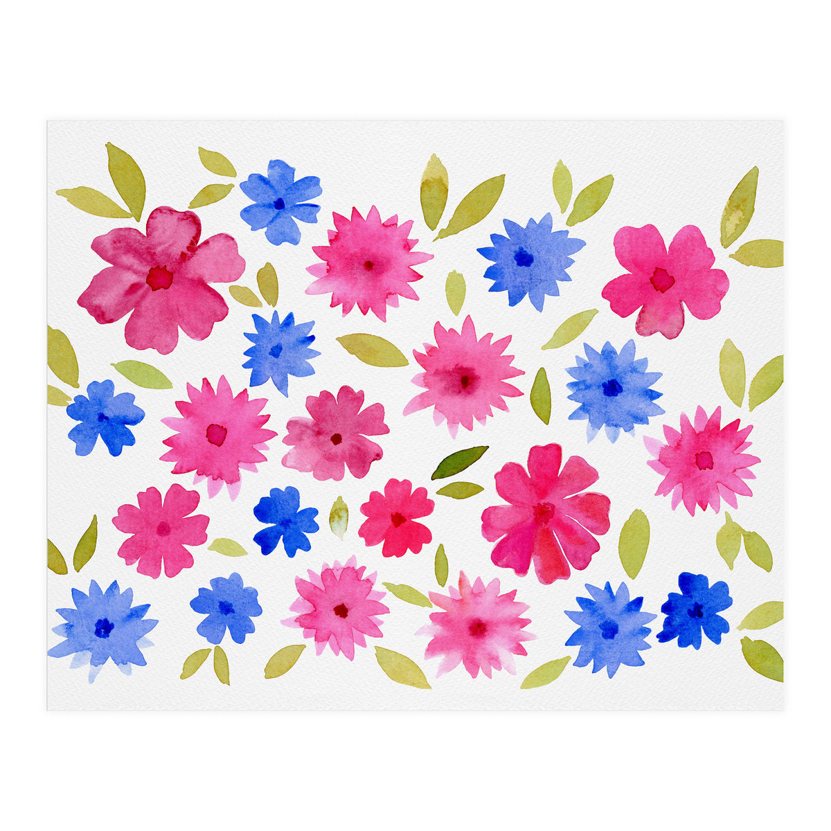 Hippie Flowers (Print Only)